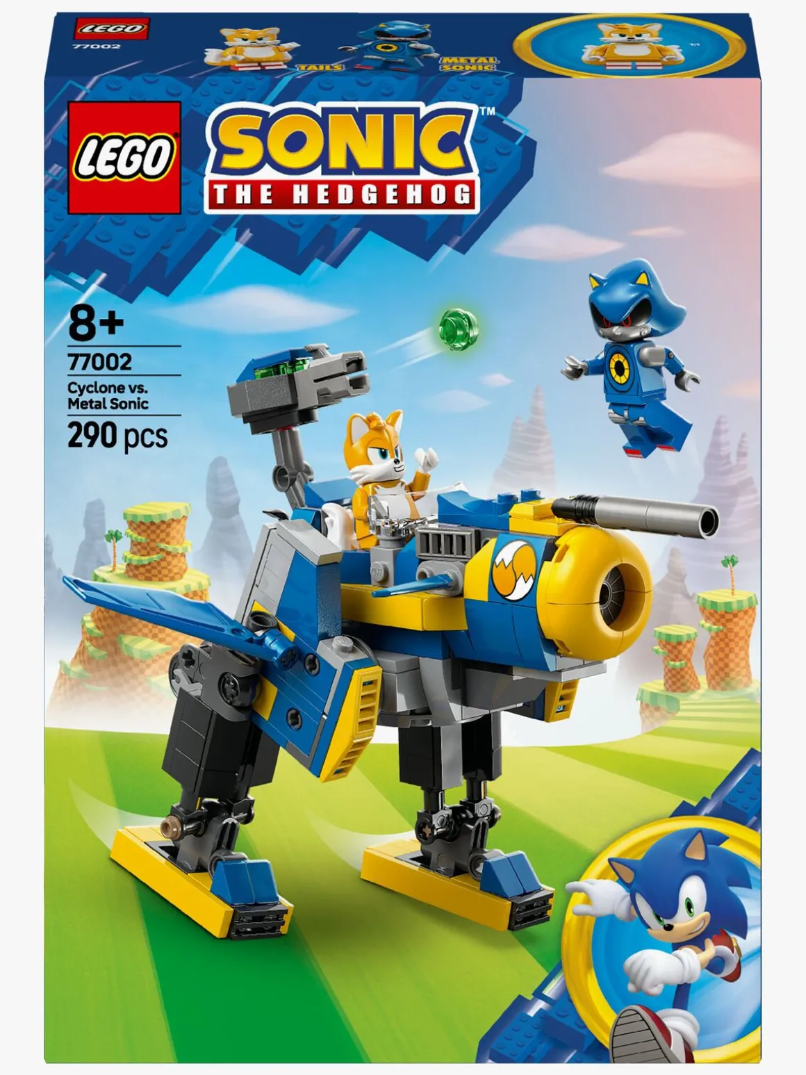LEGO Sonic 77002 Cyclone mod Metal Sonic