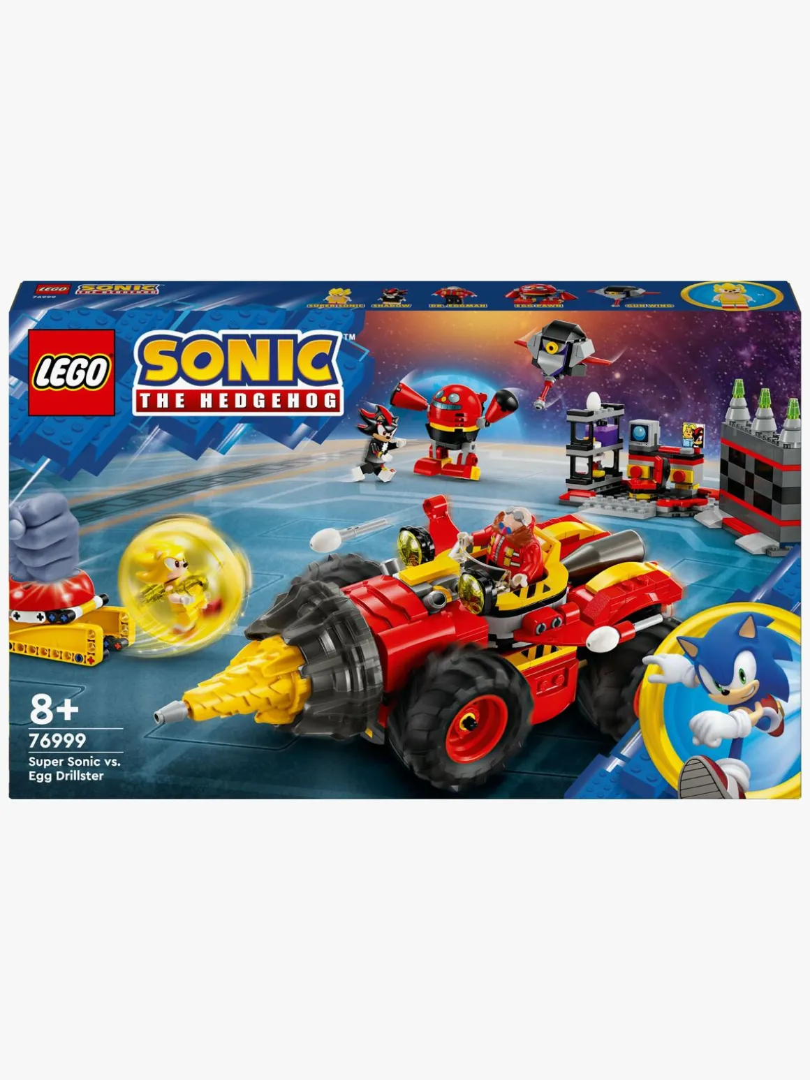 LEGO Sonic 76999 Super Sonic mod Egg Drillster