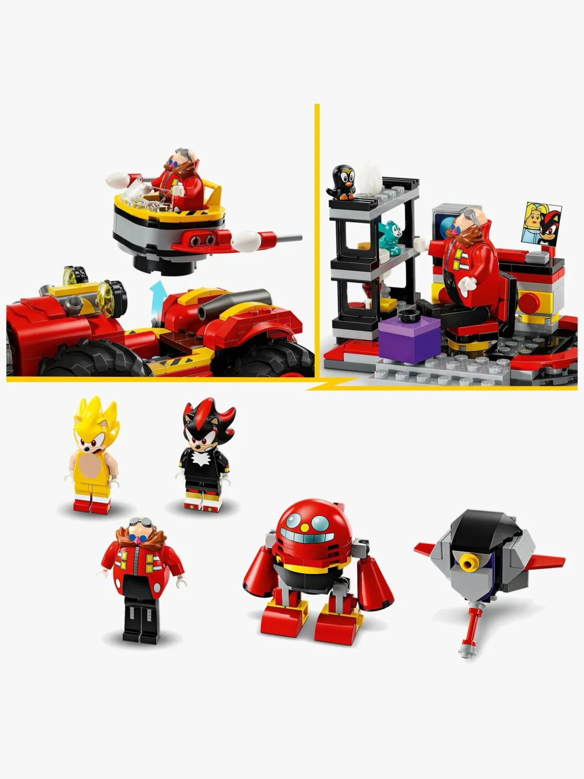 LEGO Sonic 76999 Super Sonic mod Egg Drillster