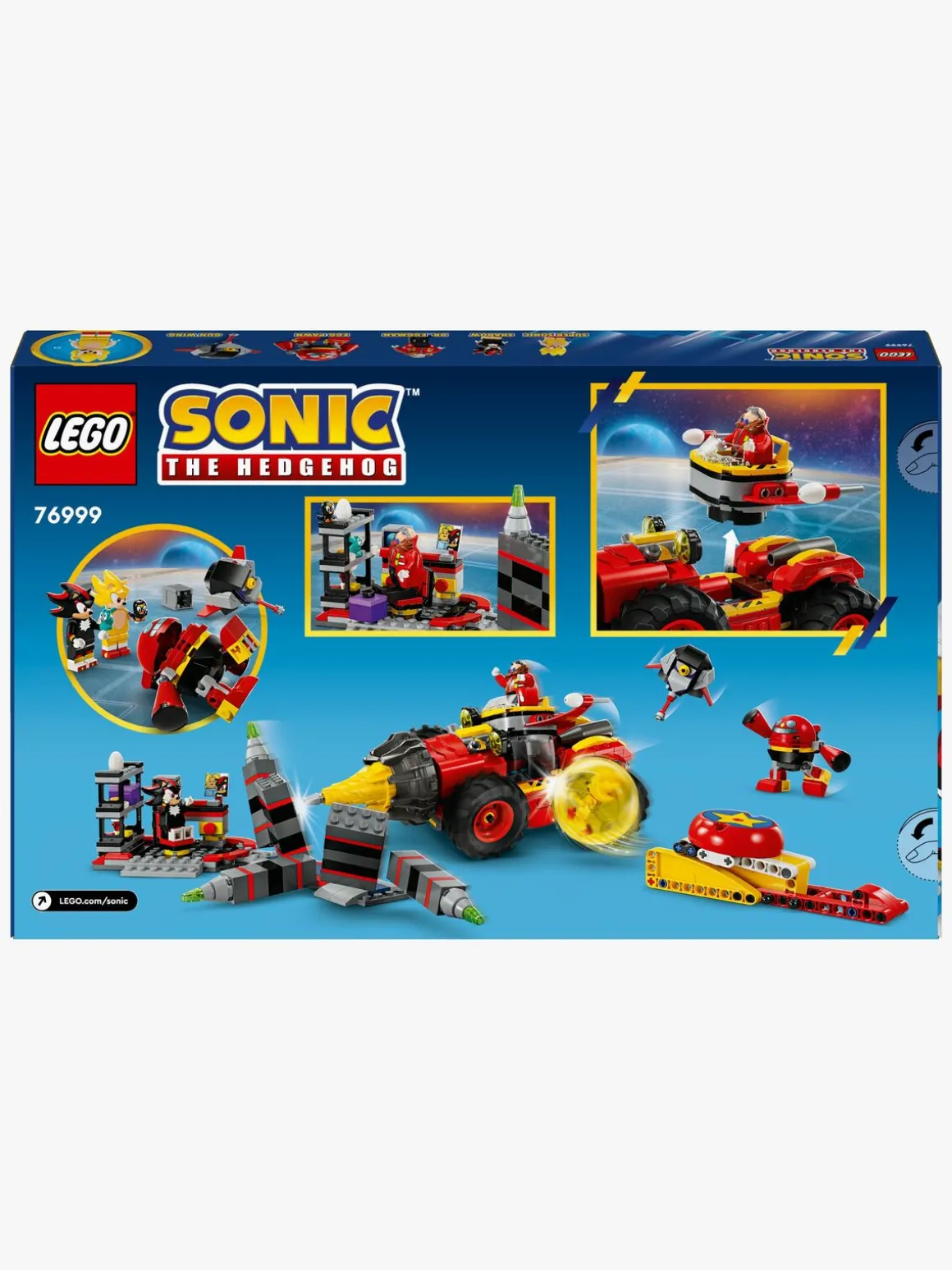 LEGO Sonic 76999 Super Sonic mod Egg Drillster