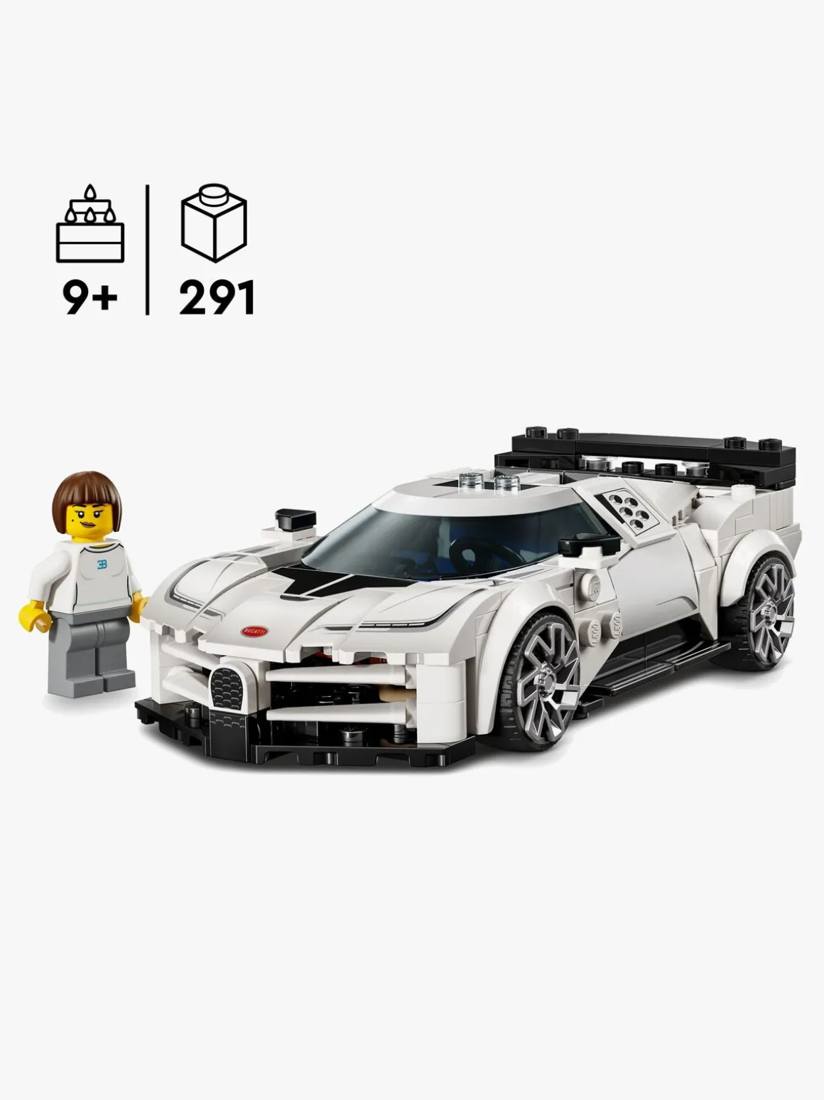 LEGO Speed Champions 77240 Bugatti Centodieci-hypersportsvogn