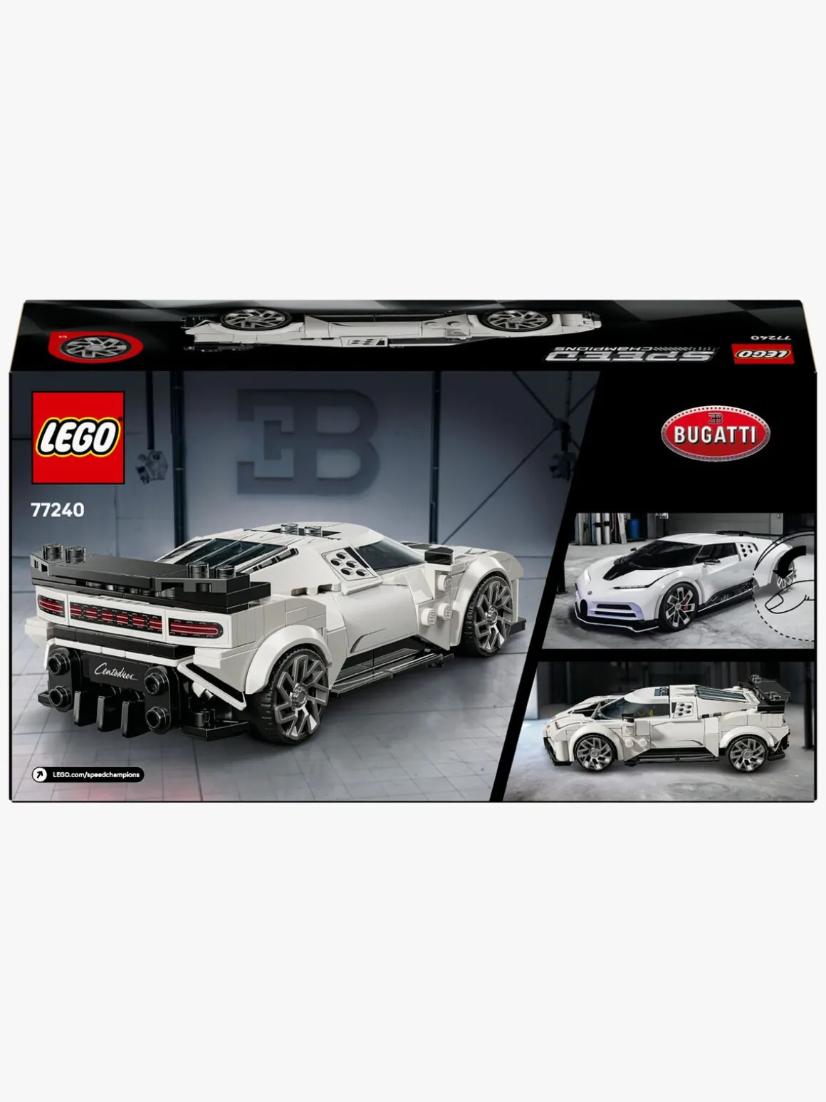 LEGO Speed Champions 77240 Bugatti Centodieci-hypersportsvogn