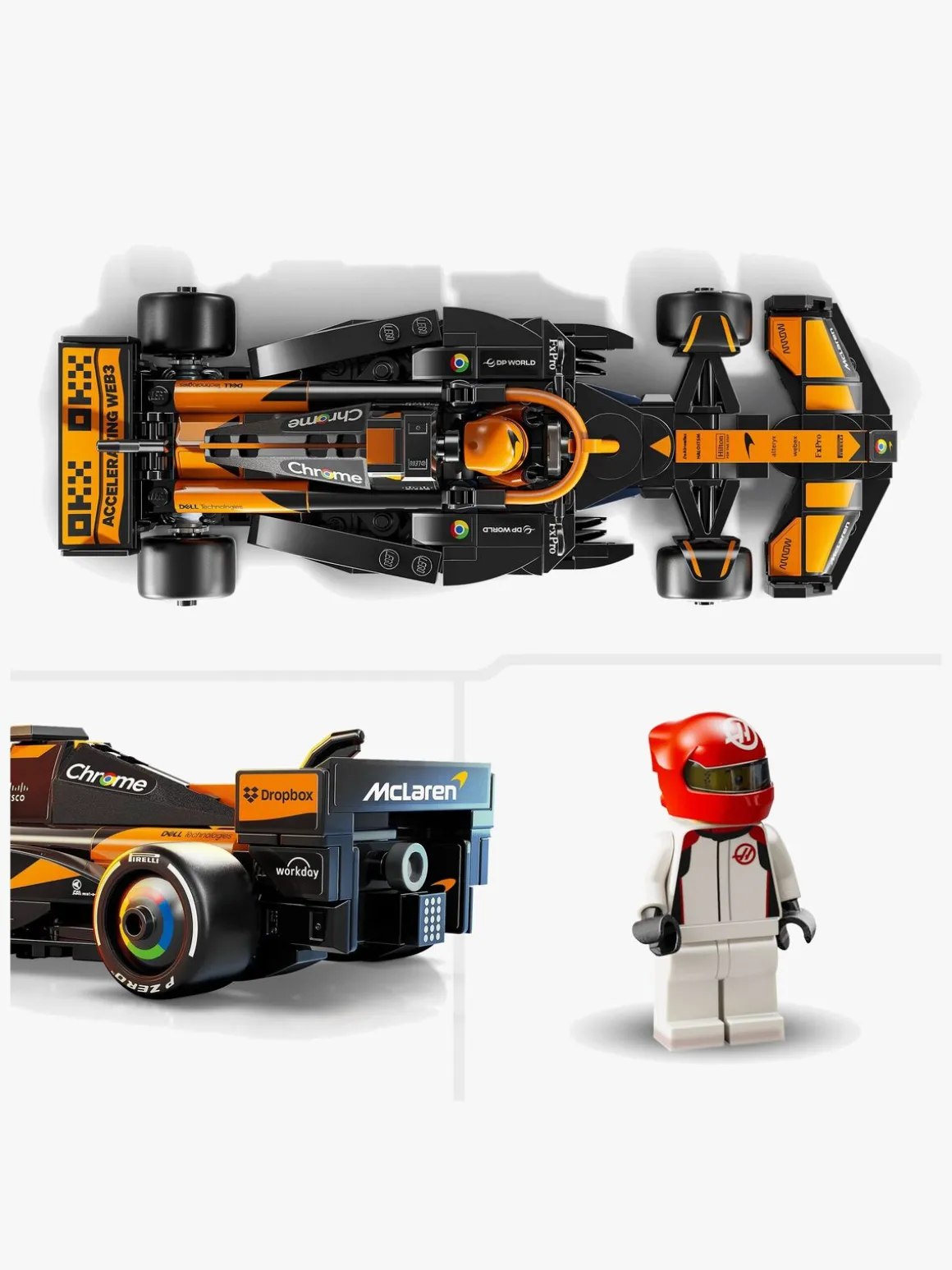LEGO Speed Champions 77251 McLaren F1 Team MCL38-racerbil