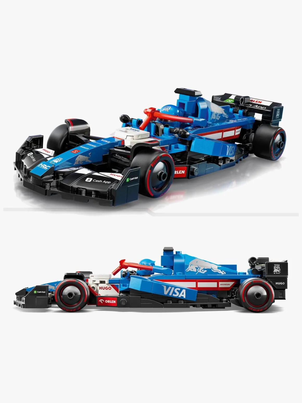LEGO Speed Champions 77246 Visa Cash App RB VCARB 01 F1-racerbil