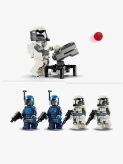 LEGO Star Wars 75373 Battle Pack med bagholdet på Mandalore