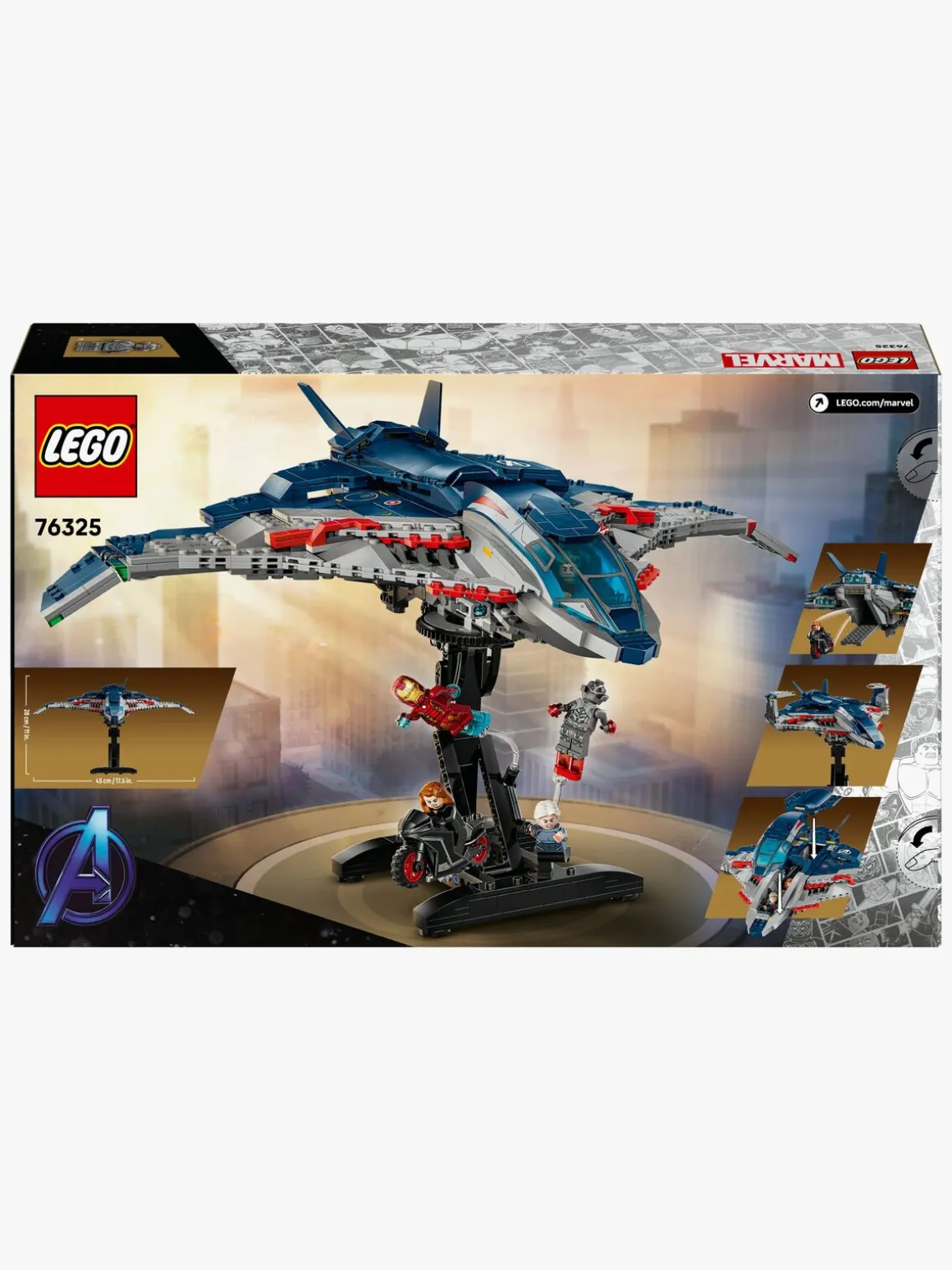 LEGO Super Heroes 76325 Avengers: Age of Ultron Quinjet