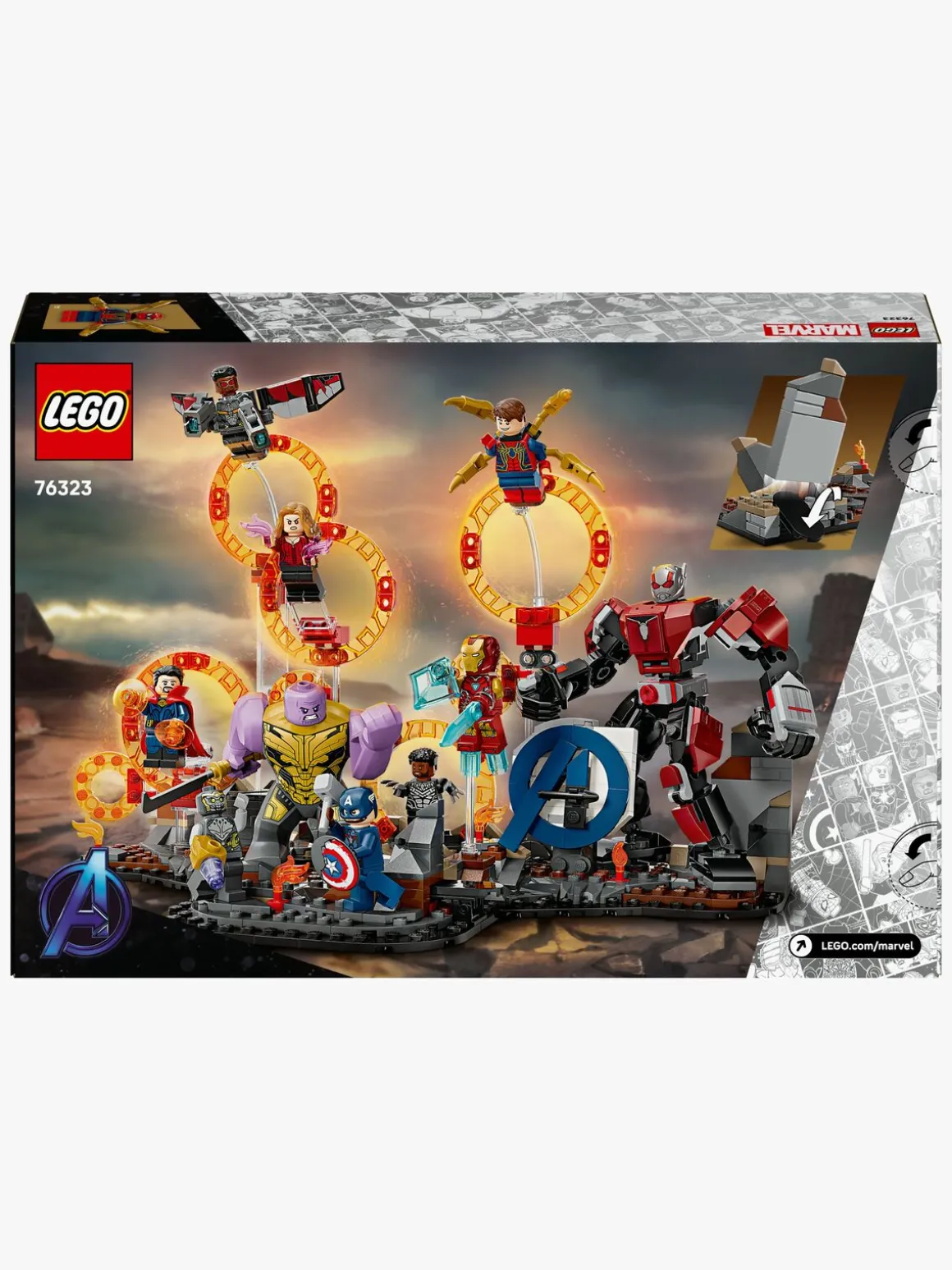 LEGO Super Heroes 76323 Avengers: Endgame – den endelige kamp