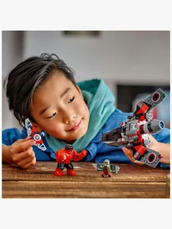 LEGO Super Heroes 76292 Captain America mod Red Hulk