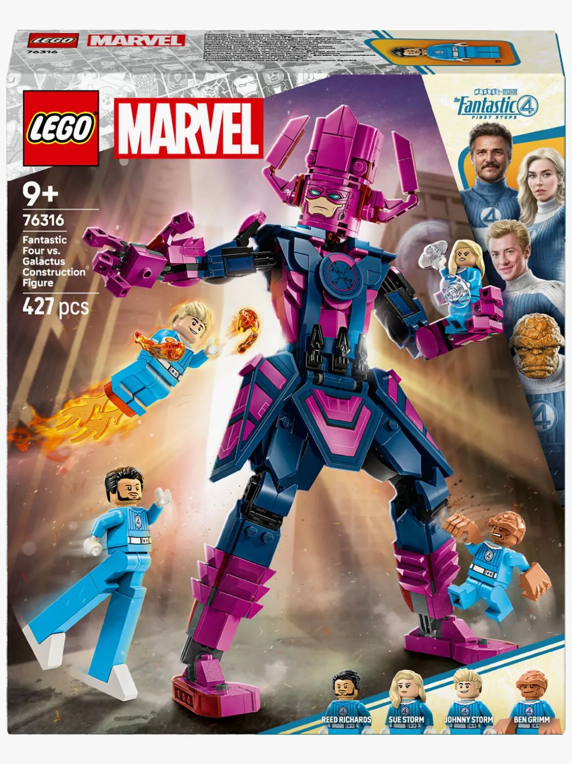 LEGO Super Heroes 76316 Fantastic Four mod Galactus-byggefigur
