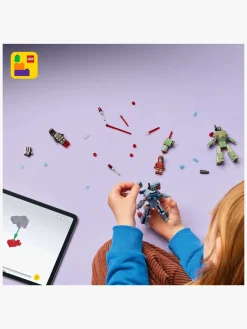 LEGO Super Heroes 76320 Iron Man og War Machine mod Hammer-droner