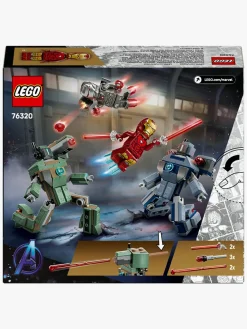 LEGO Super Heroes 76320 Iron Man og War Machine mod Hammer-droner