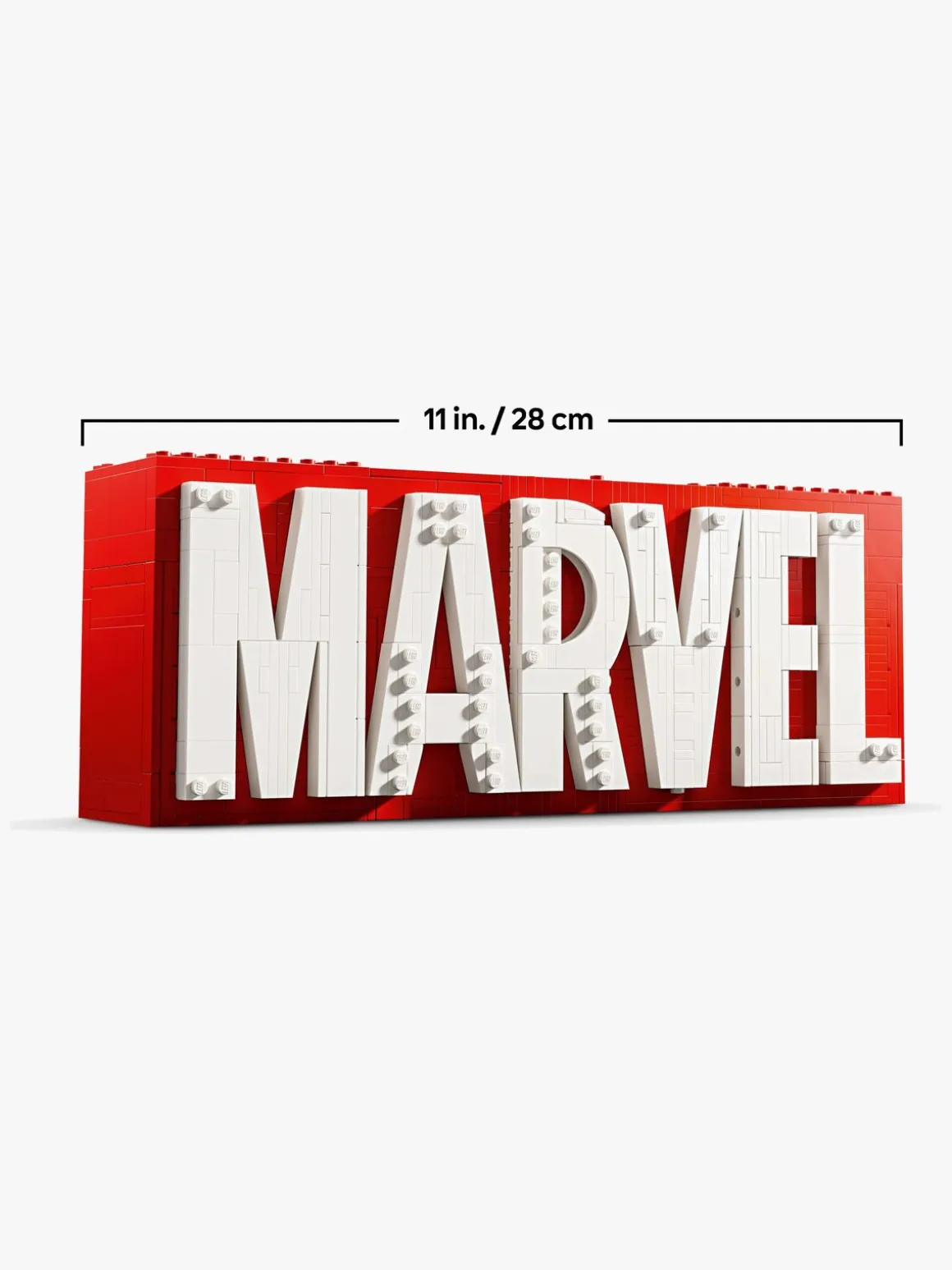 LEGO Super Heroes 76313 MARVEL-logo og minifigurer