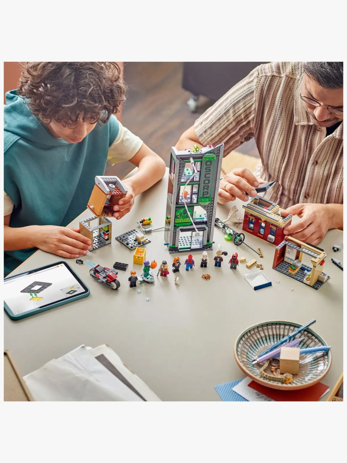 LEGO Super Heroes 76324 Spider-Man mod Oscorp