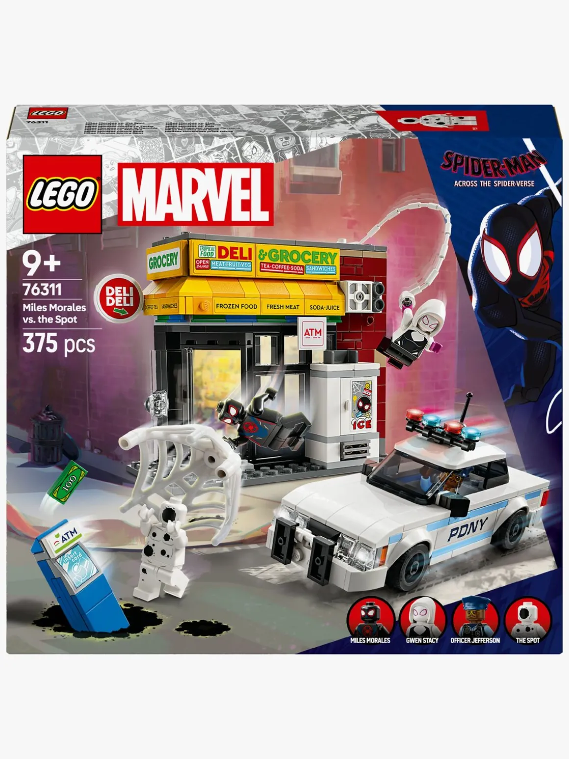 LEGO Super Heroes 76311 Spider-Verse: Miles Morales mod Spot