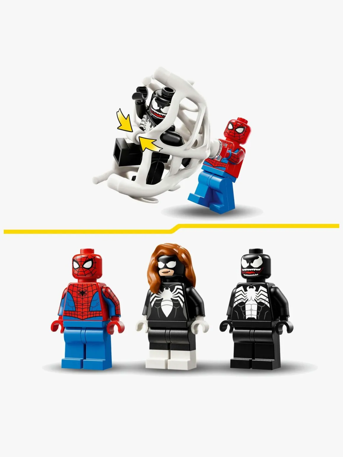 LEGO Super Heroes 76309 Spider-Man mod Venom-muskelbil