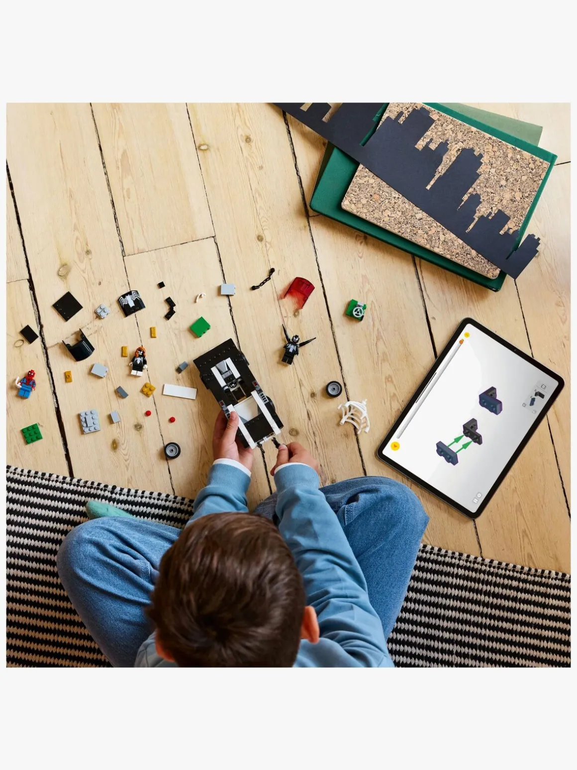 LEGO Super Heroes 76309 Spider-Man mod Venom-muskelbil