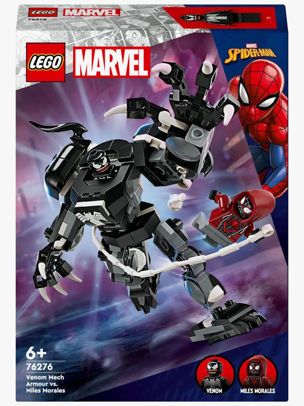 LEGO Super Heroes 76276 Venom-kamprobot mod Miles Morales
