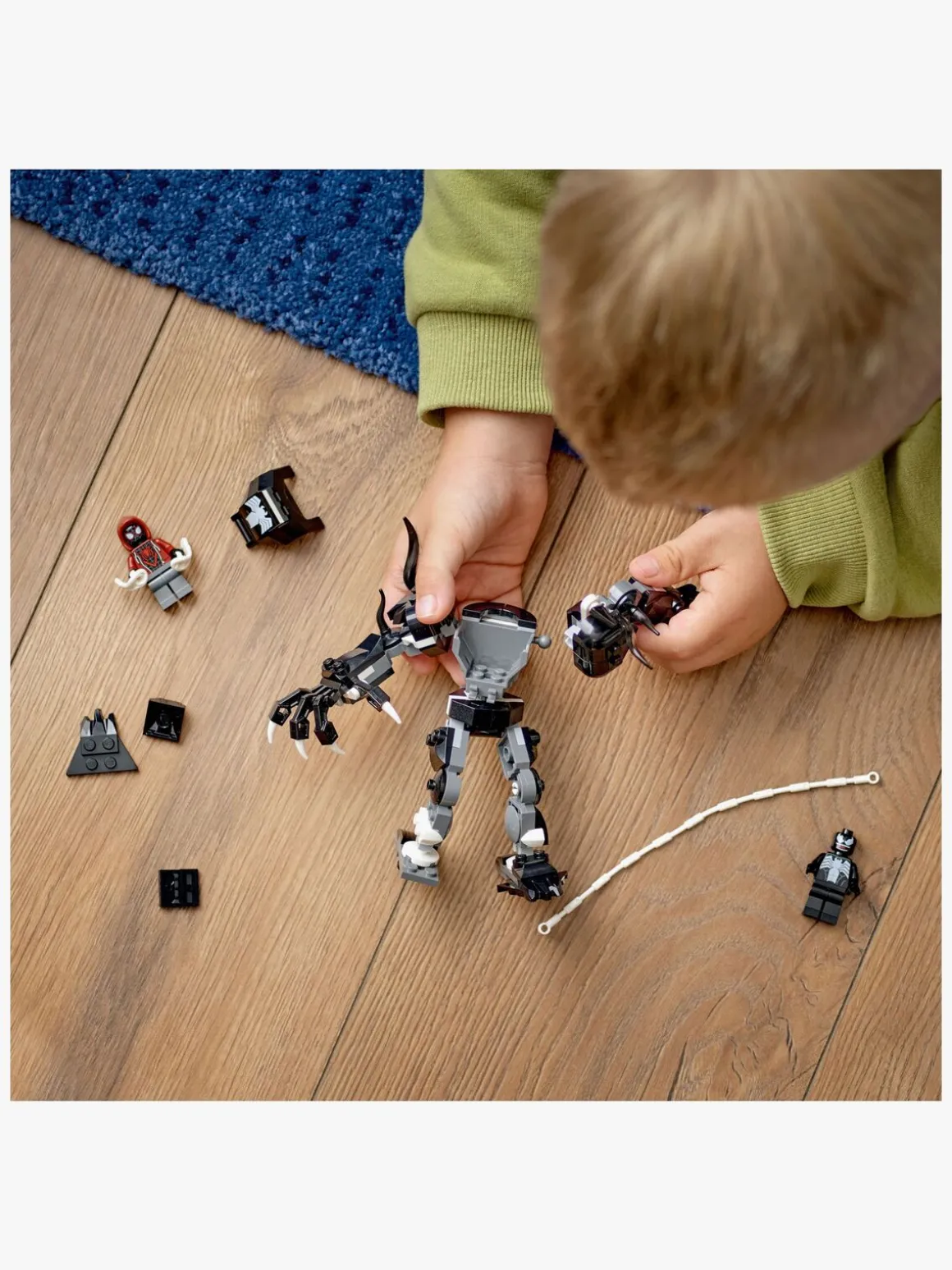 LEGO Super Heroes 76276 Venom-kamprobot mod Miles Morales