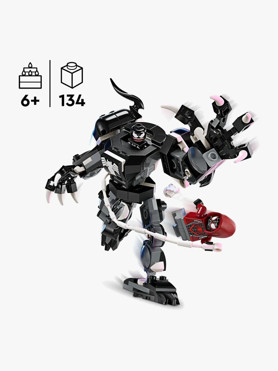 LEGO Super Heroes 76276 Venom-kamprobot mod Miles Morales