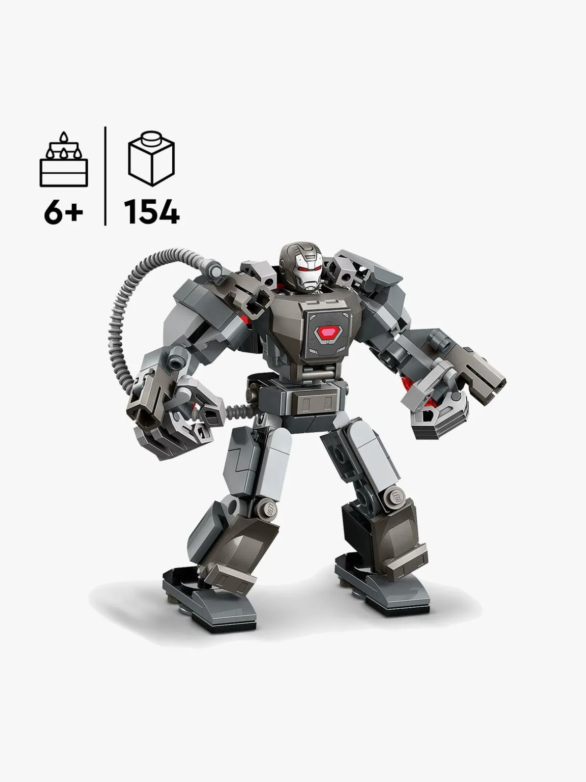 LEGO Super Heroes 76277 War Machine-kamprobot