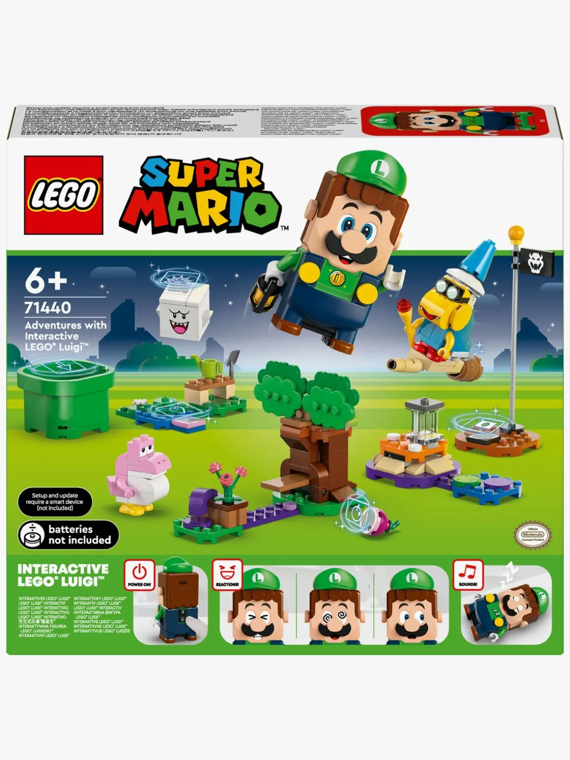 LEGO Super Mario 71440 Eventyr med interaktiv LEGO Luigi