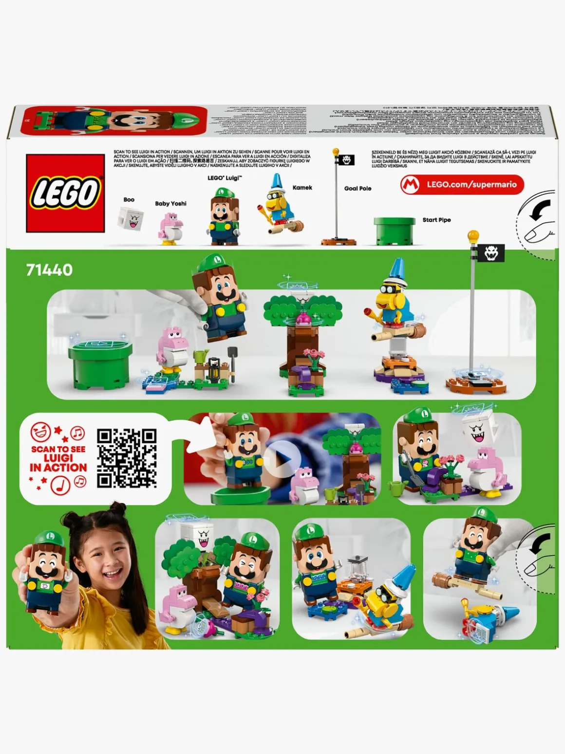 LEGO Super Mario 71440 Eventyr med interaktiv LEGO Luigi