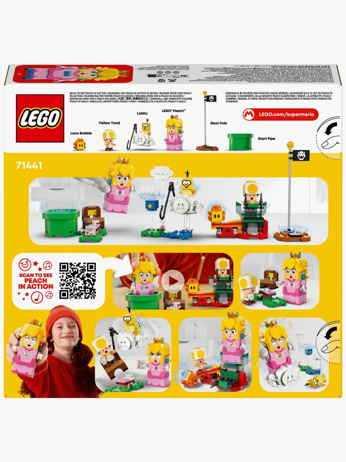 LEGO Super Mario 71441 Eventyr med interaktiv LEGO Peach