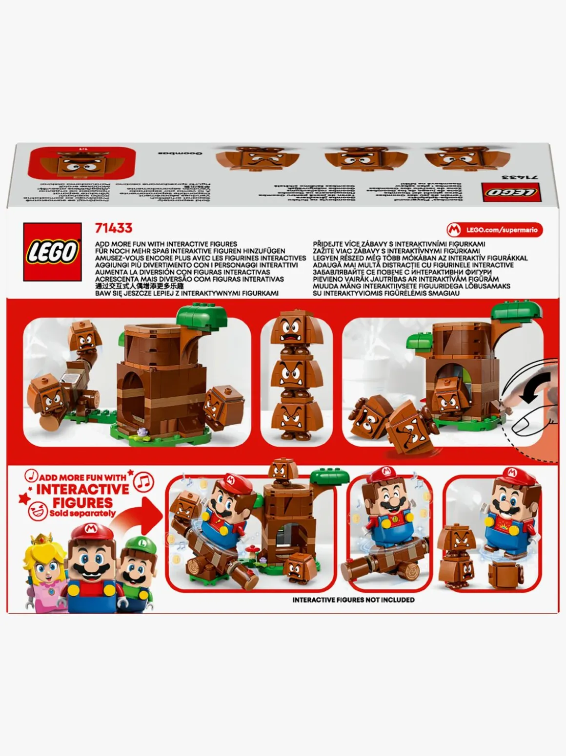 LEGO Super Mario 71433 Goomba-legeplads