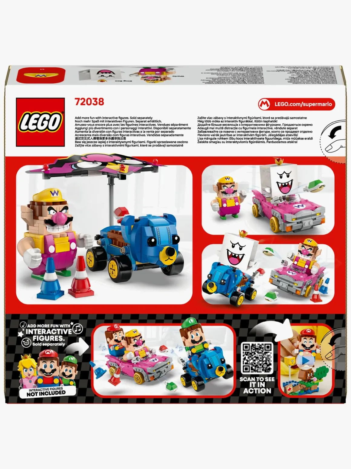 LEGO Super Mario 72038 Mario Kart – Wario og King Boo