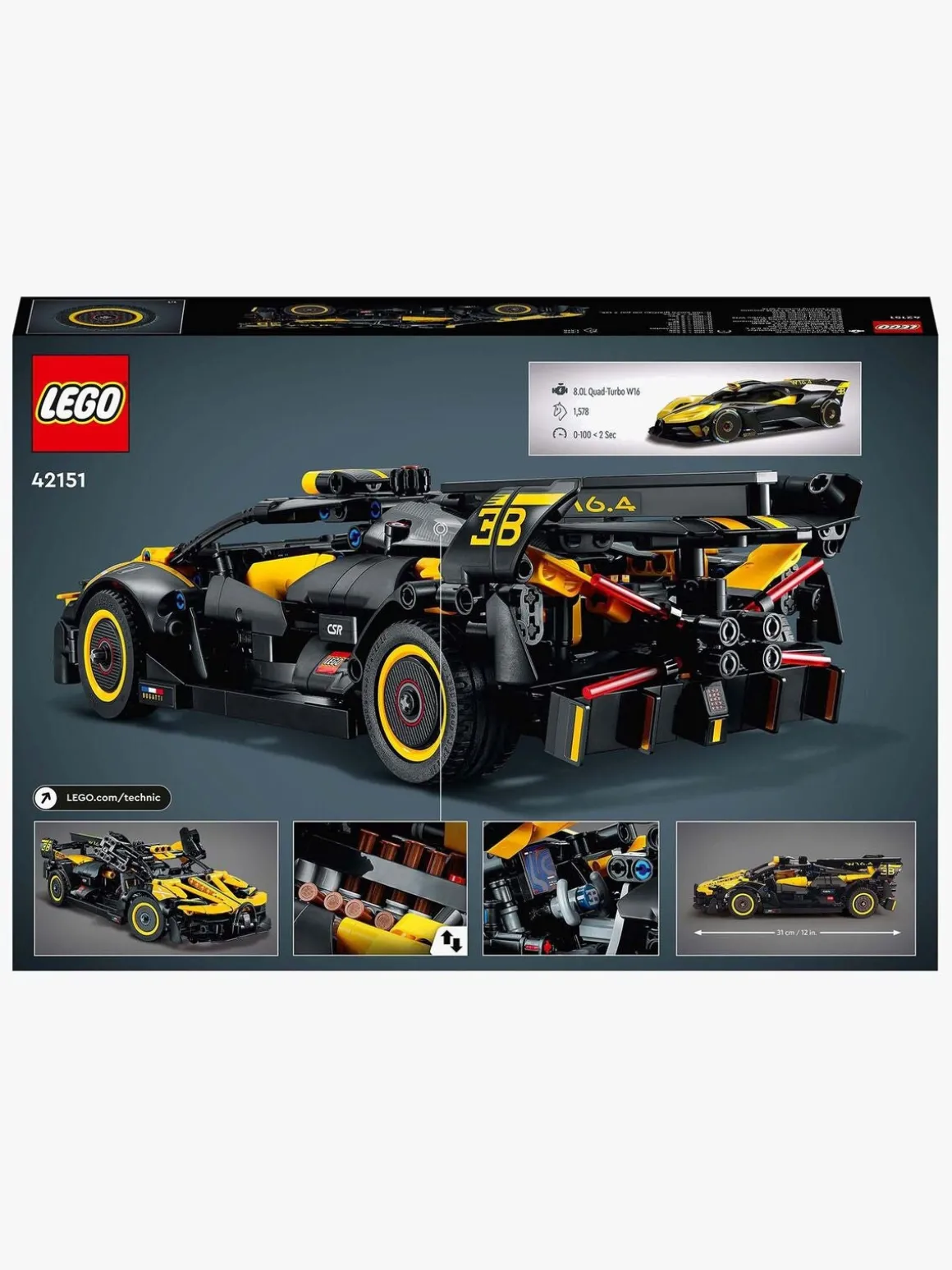 LEGO Technic 42151 Bugatti Bolide