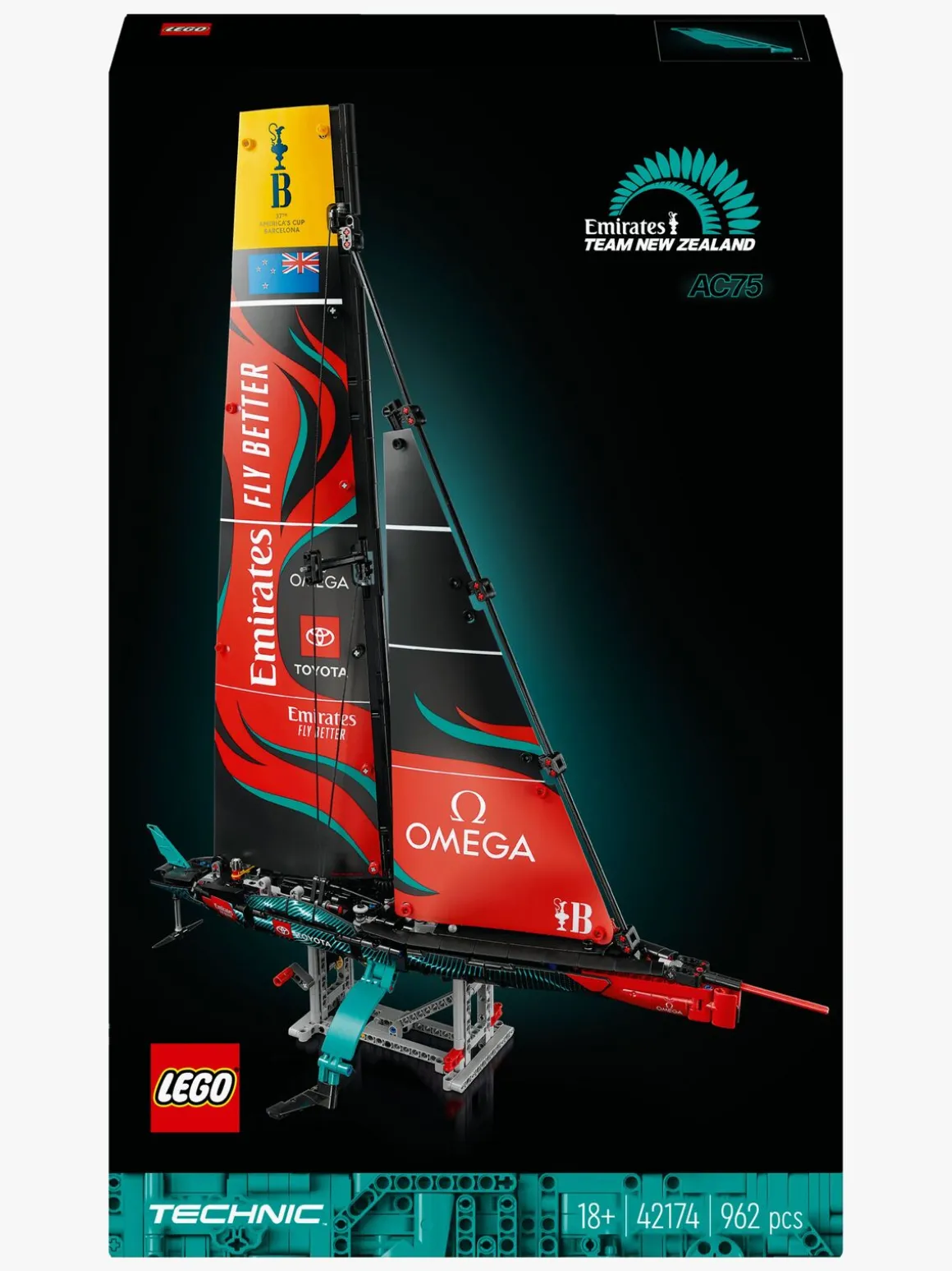 LEGO Technic 42174 Emirates Team New Zealand AC75-yacht