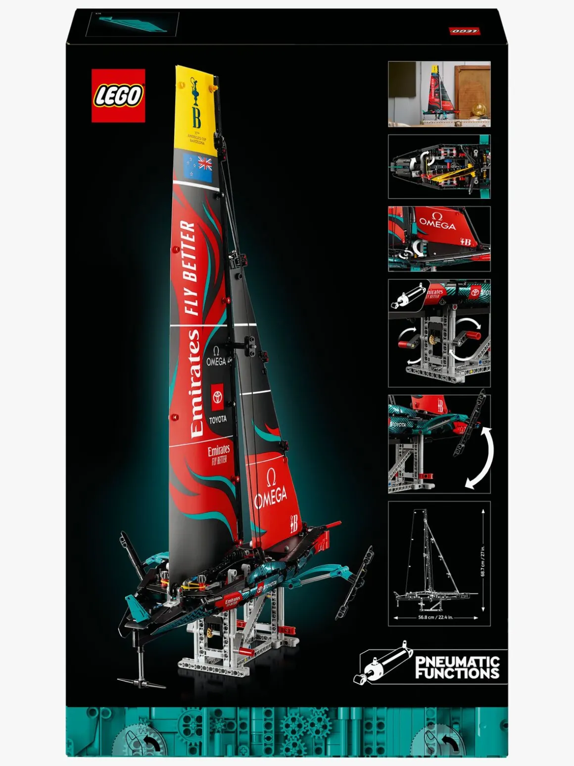 LEGO Technic 42174 Emirates Team New Zealand AC75-yacht