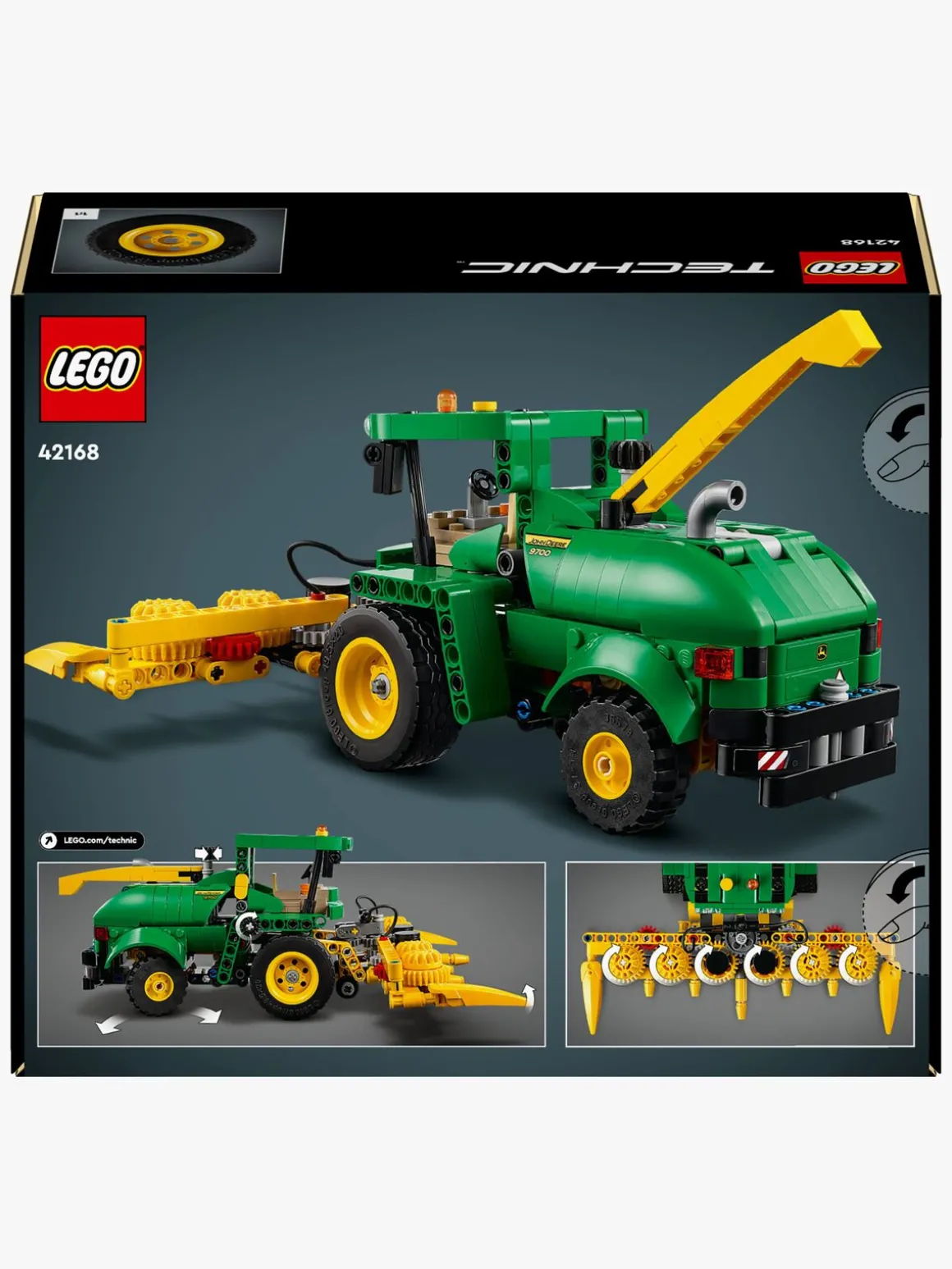 LEGO Technic 42168 John Deere 9700 Forage Harvester