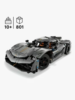 LEGO Technic 42173 Koenigsegg Jesko Absolut-hyperbil – grå