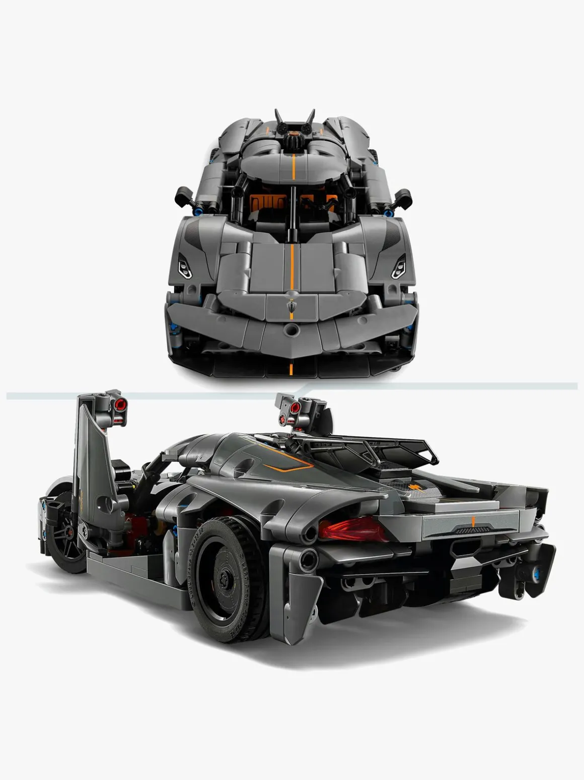 LEGO Technic 42173 Koenigsegg Jesko Absolut-hyperbil – grå