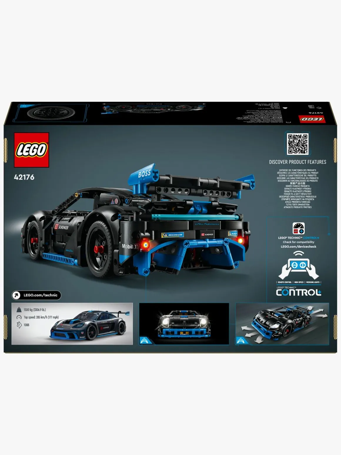 LEGO Technic 42176 Porsche GT4 e-Performance-racerbil