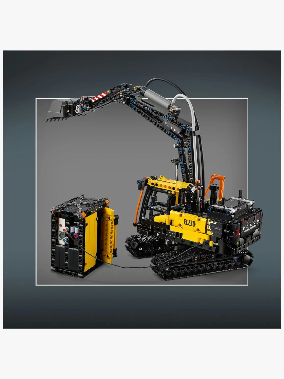 LEGO Technic 42175 Volvo FMX-lastbil og EC230 elektrisk gravemaskine