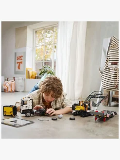 LEGO Technic 42175 Volvo FMX-lastbil og EC230 elektrisk gravemaskine