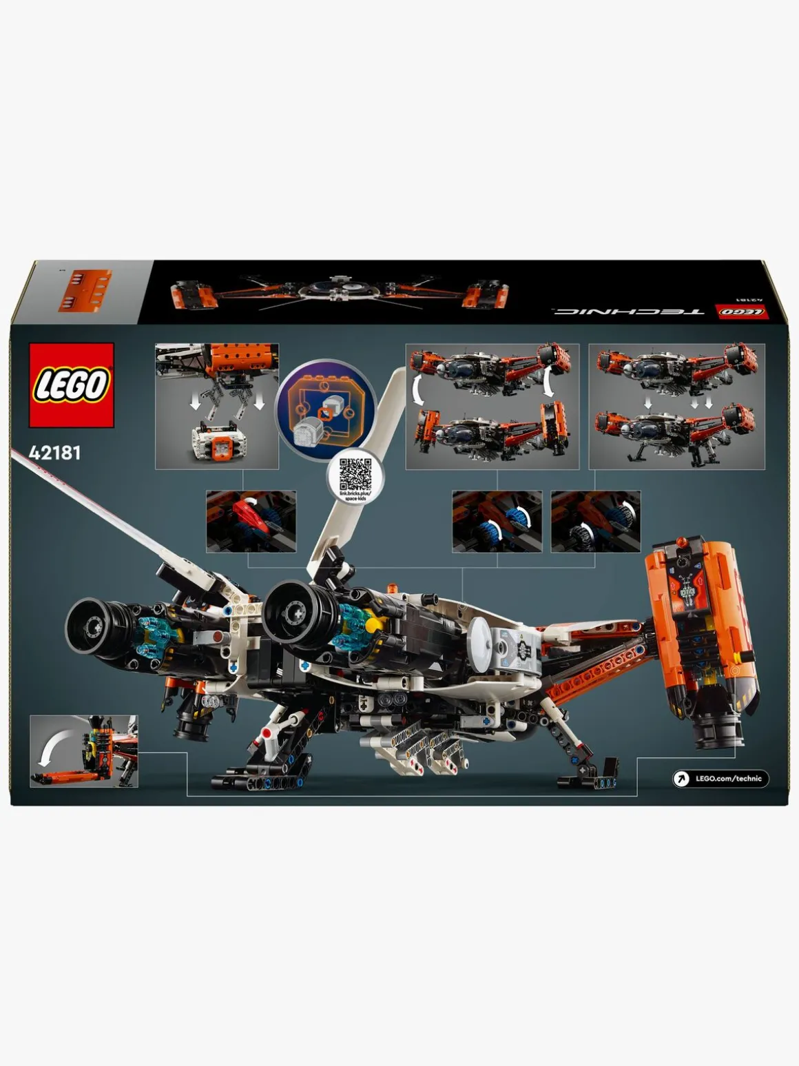 LEGO Technic 42181 VTOL-transportrumskib LT81