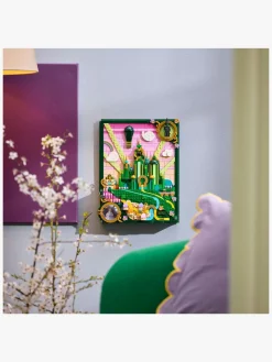 LEGO Wicked 75685 Emerald City-vægkunst