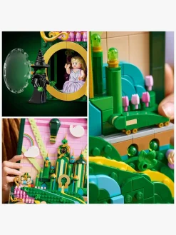 LEGO Wicked 75685 Emerald City-vægkunst