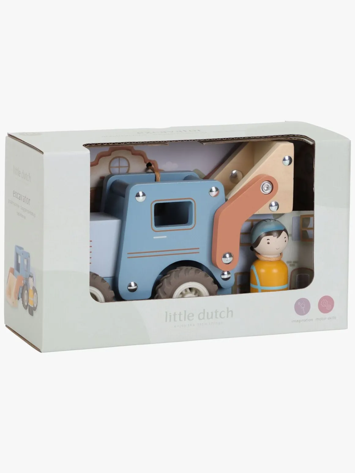 Little Dutch Gravemaskine med Figur