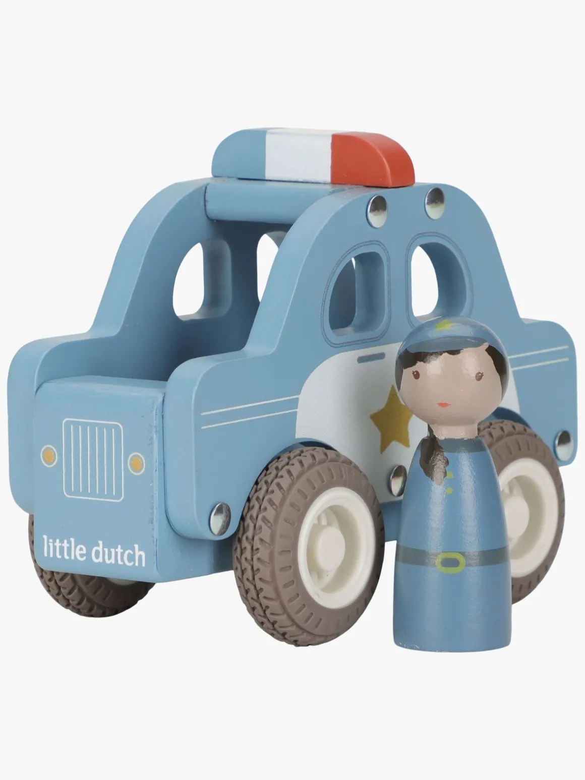 Little Dutch Politibil med Figur