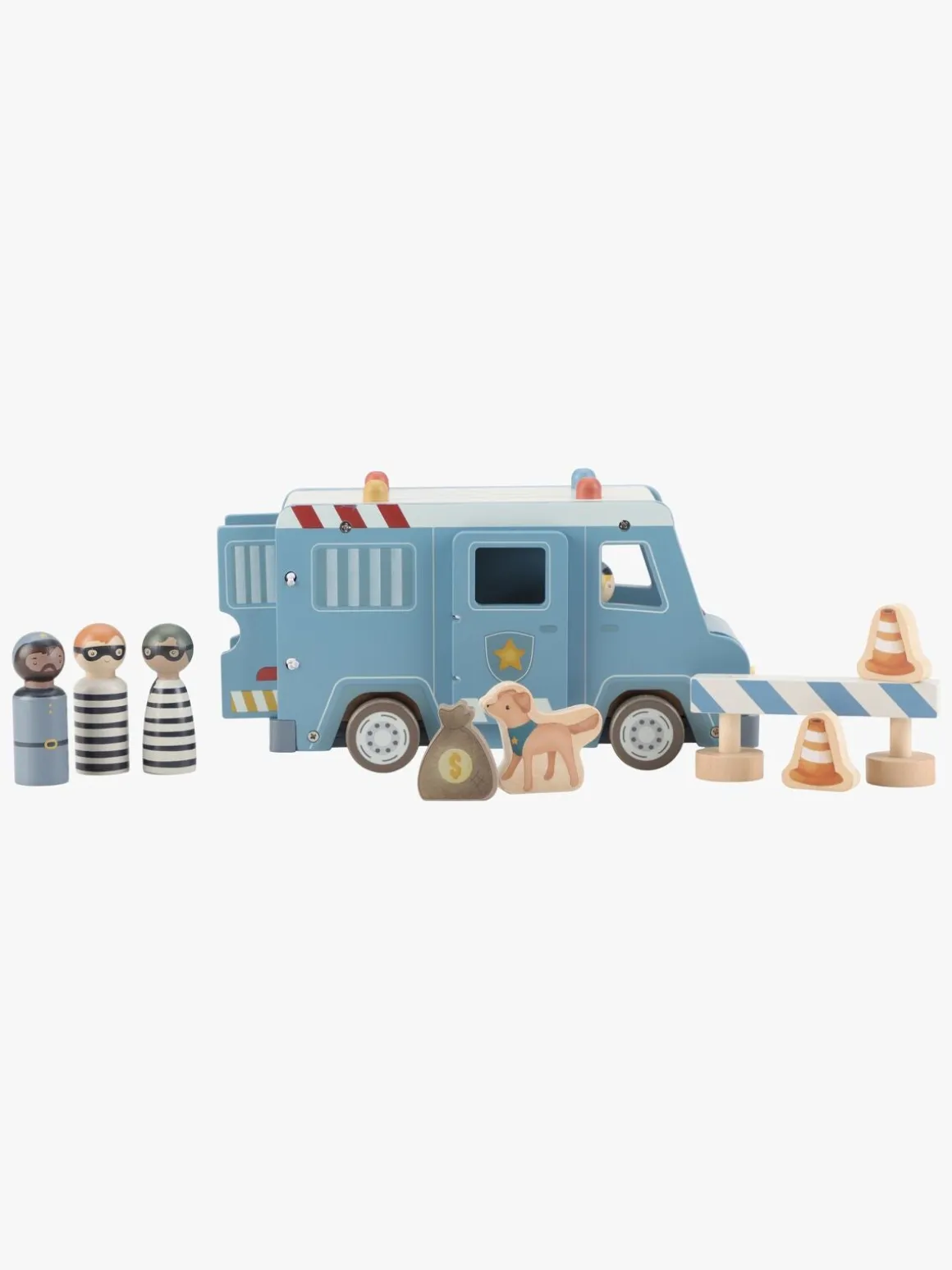 Little Dutch Politibil med Figurer