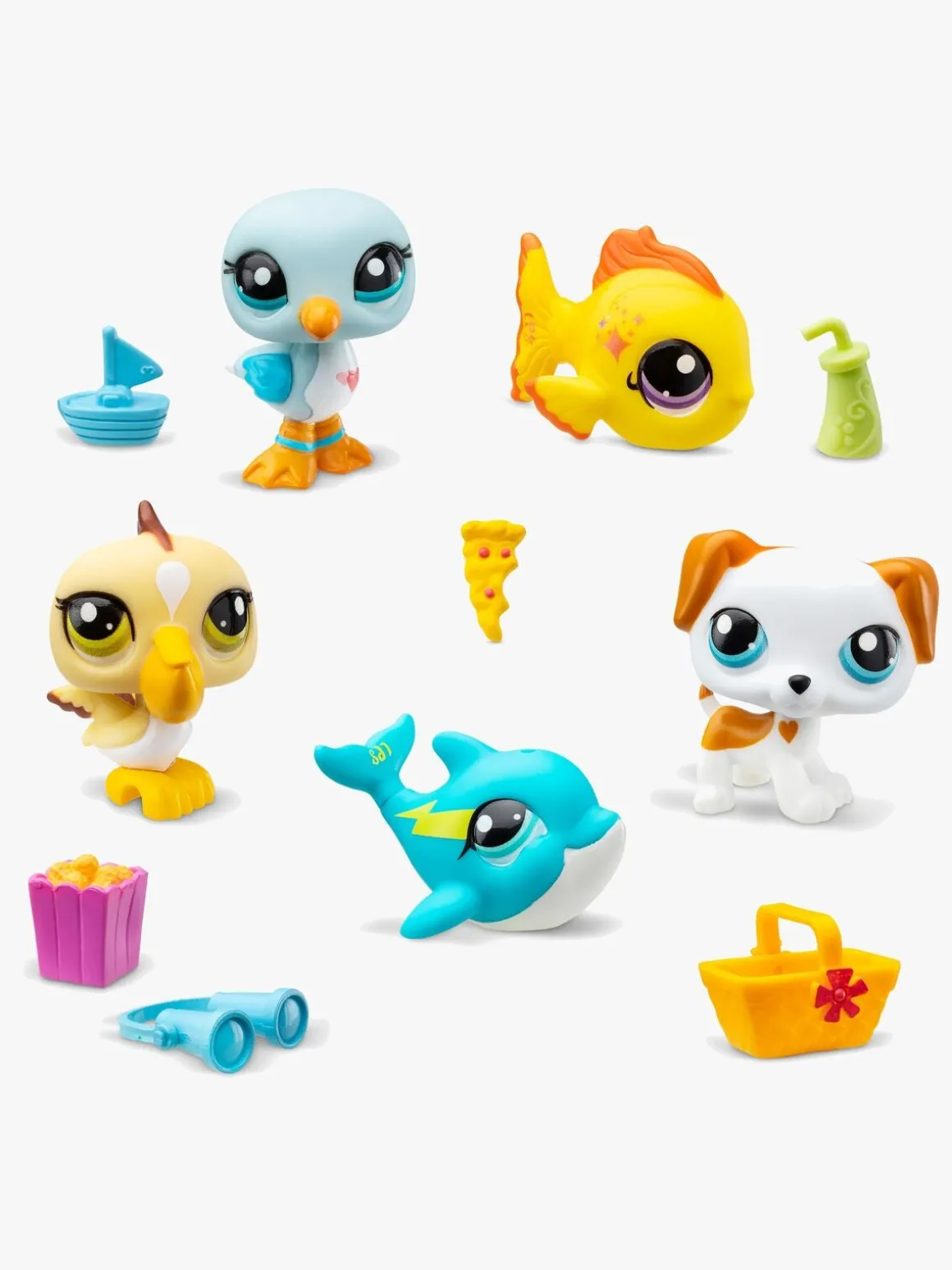Littlest Pet Shop Beach Besties Figursæt 5-Pak