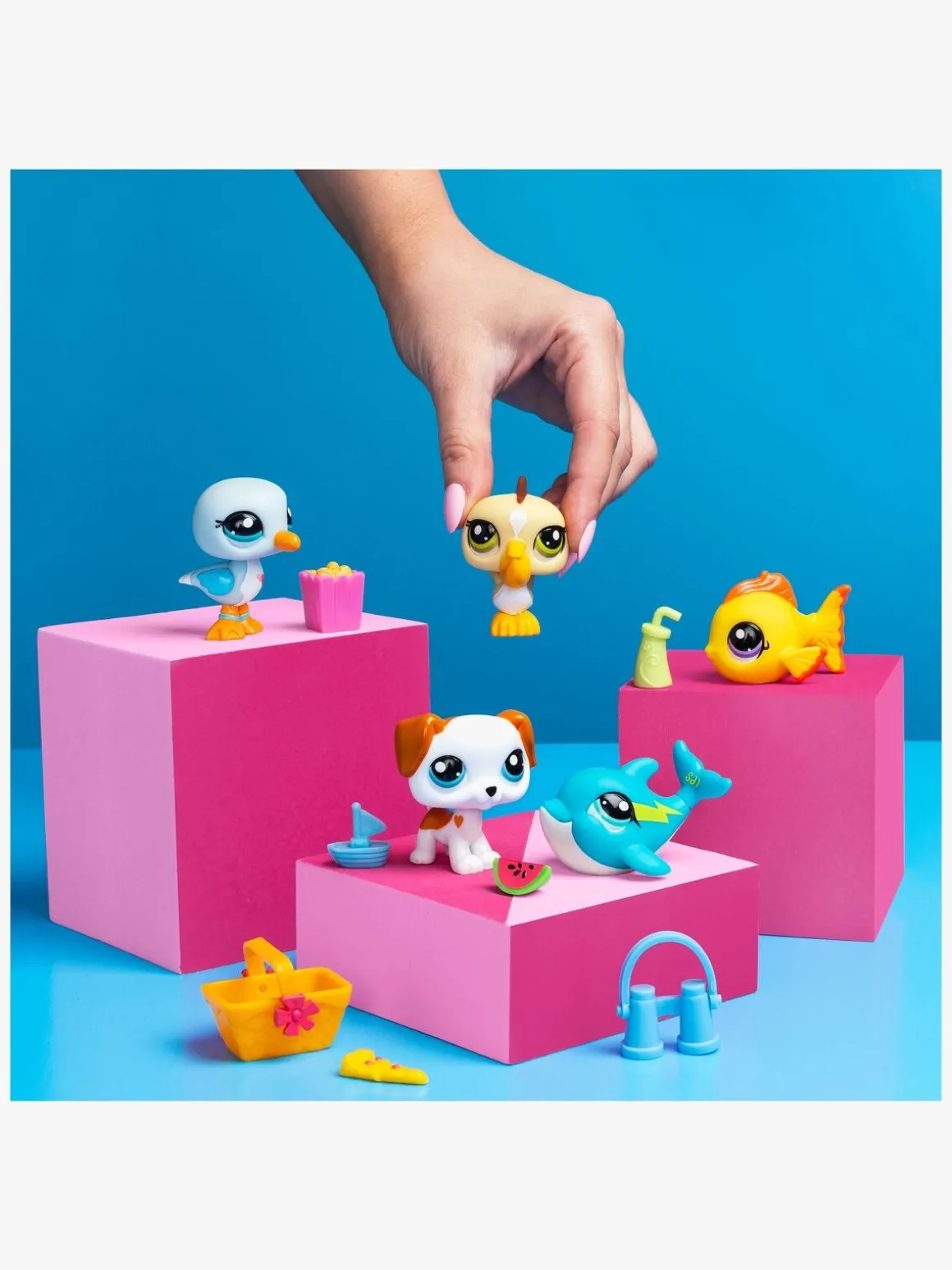 Littlest Pet Shop Beach Besties Figursæt 5-Pak