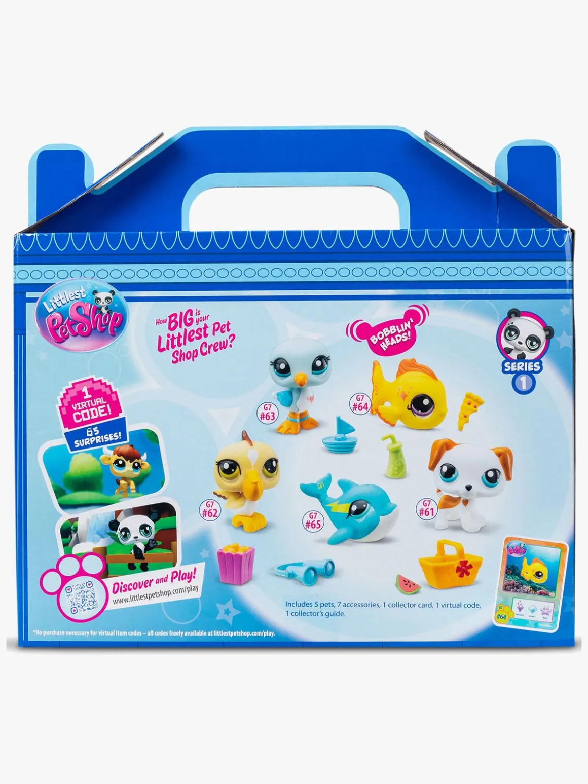 Littlest Pet Shop Beach Besties Figursæt 5-Pak