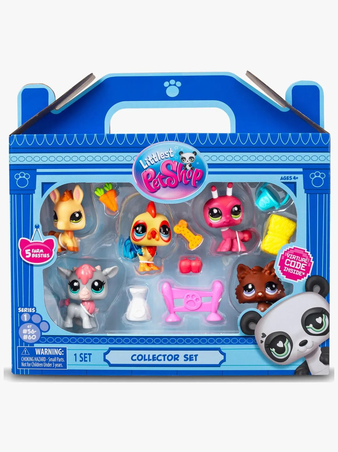 Littlest Pet Shop Farm Besties Figursæt 5-Pak