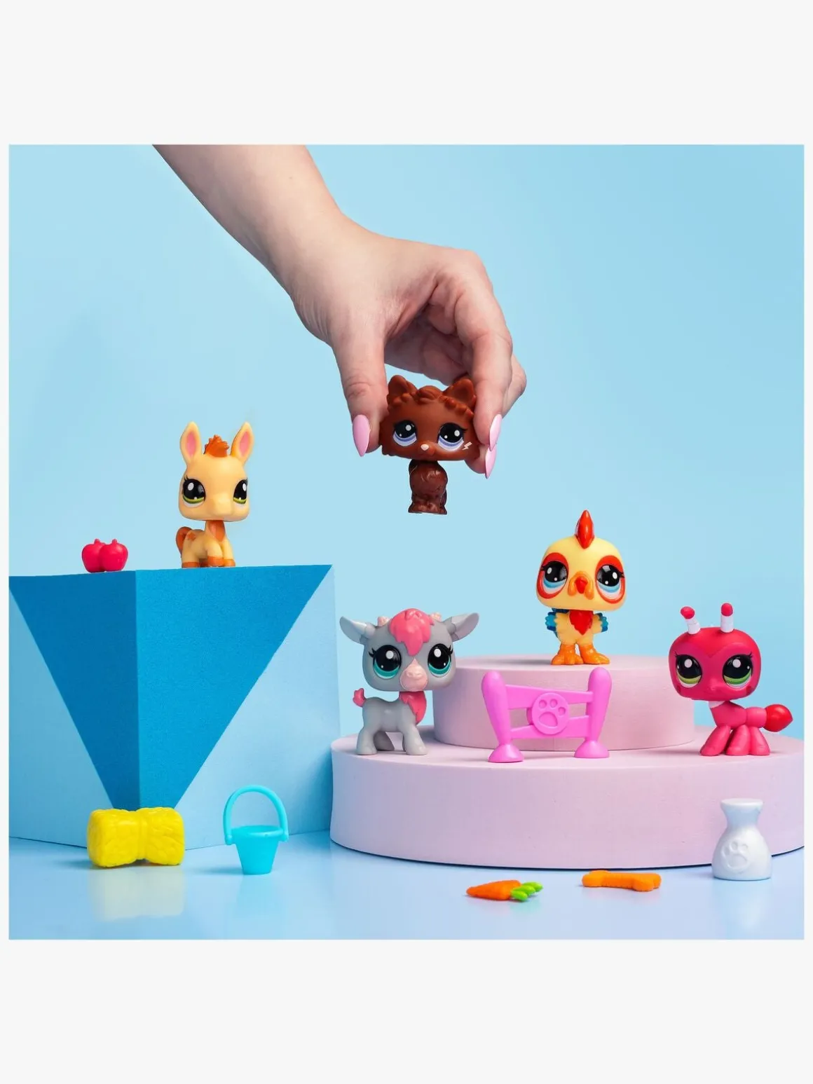 Littlest Pet Shop Farm Besties Figursæt 5-Pak
