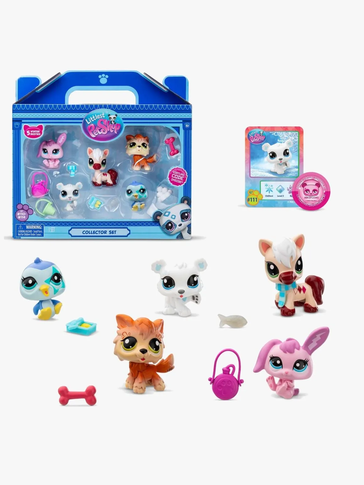 Littlest Pet Shop Winter Besties Figursæt 5-pak